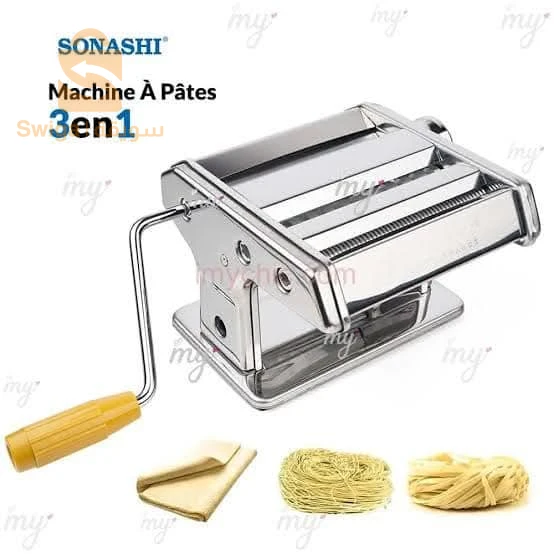 Sonashi Machine à Pâtes Acier Inoxydable SPM-151
