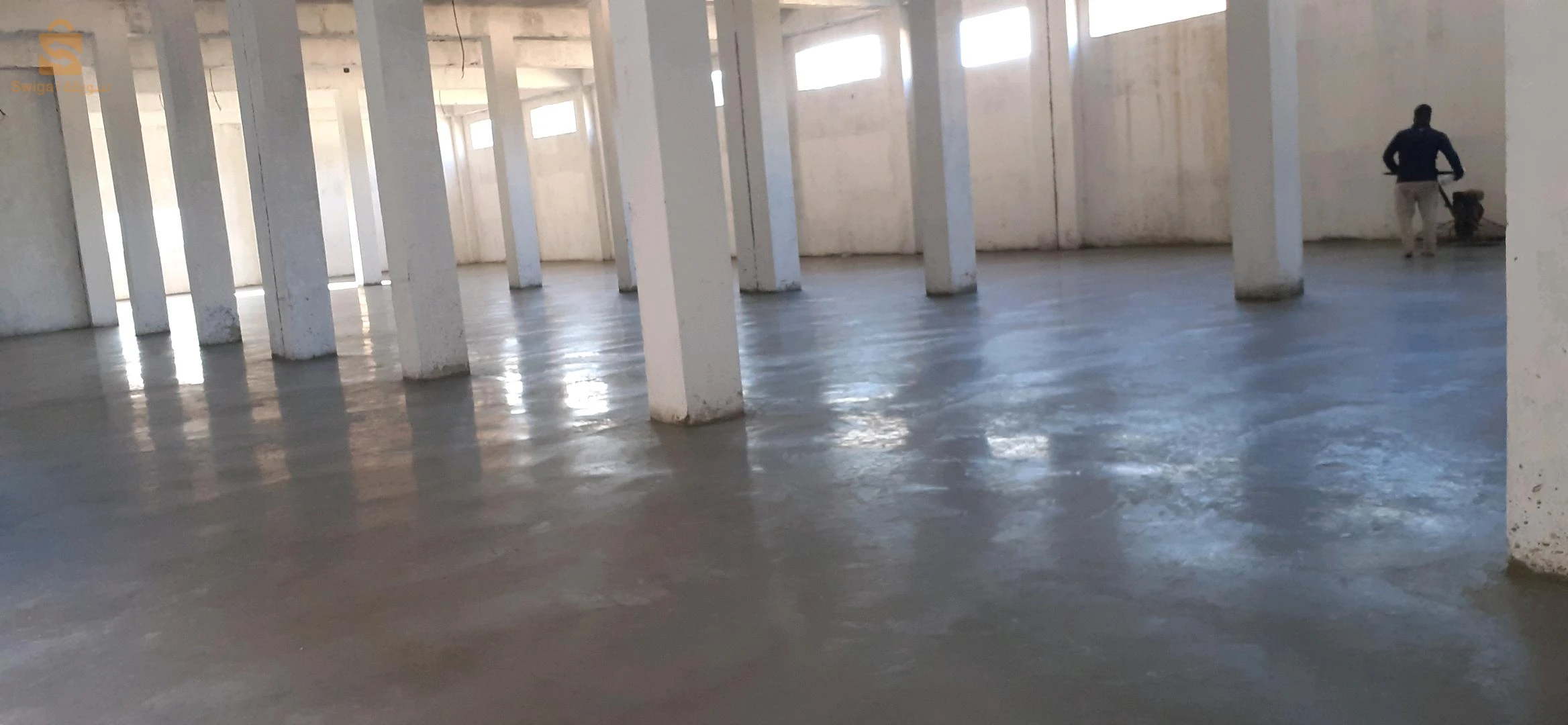 lissage beton /beton imprimé