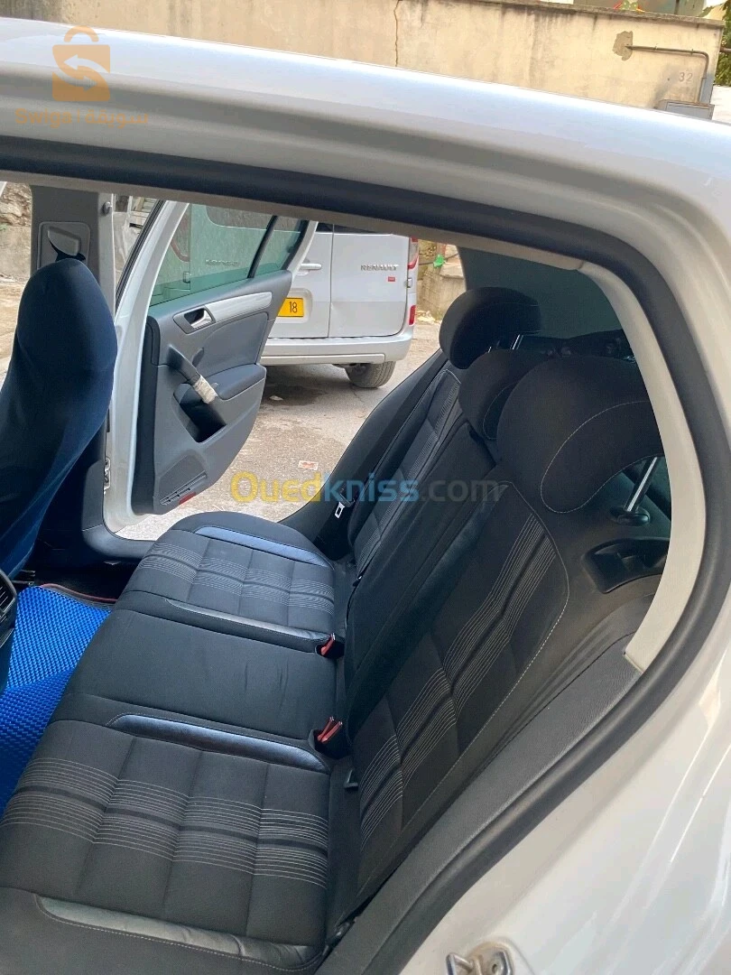 golf 6 TDi 105cv fiha raccord aile arrière w demie pare-choc arrière a froid sgira fi capot voiture très bien entretenu ndifa bazaf