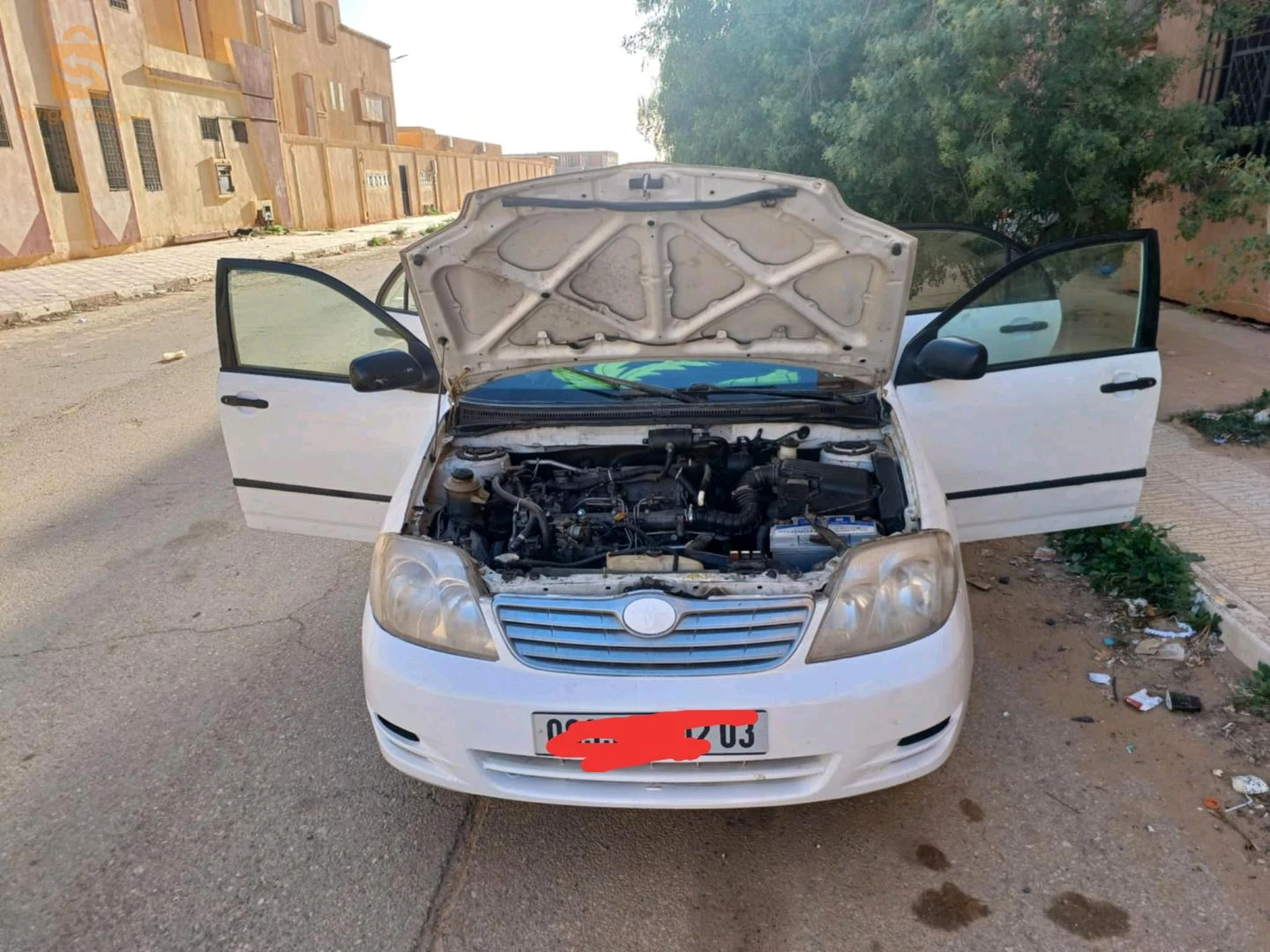 سيارة كورولا   مازوتي 2.0عام2002