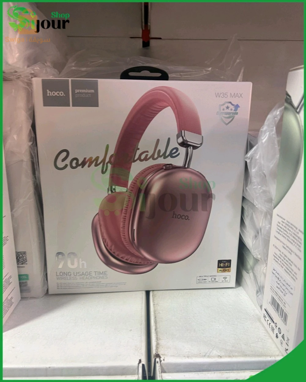 سماعات Hoco W35 Max اللاسلكية بتصميم مريح