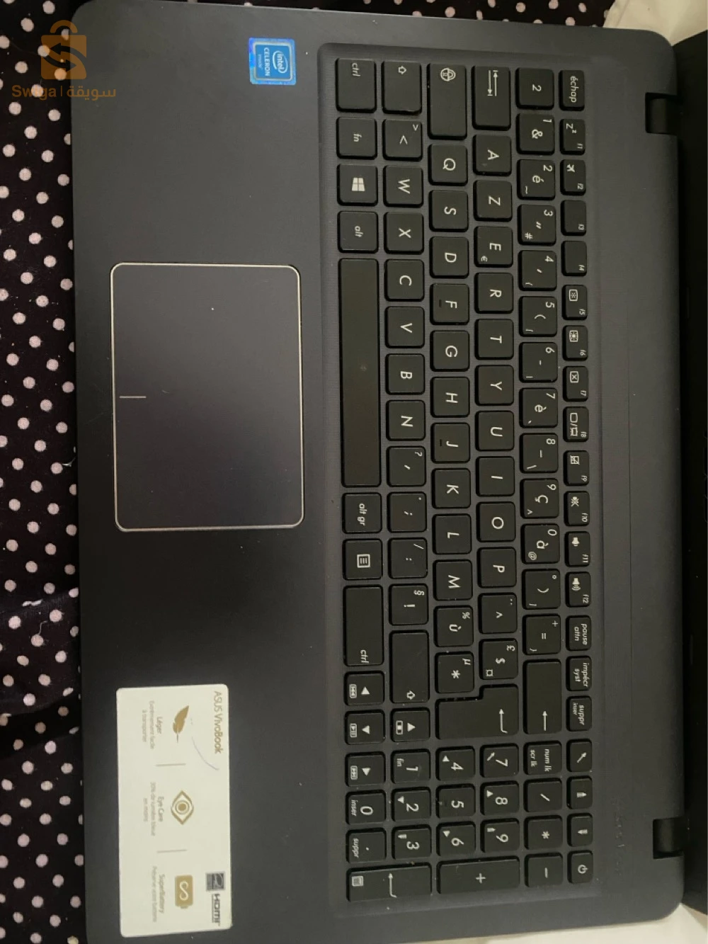 pc laptop ASUS Etat 100/100 jamais tsrba mn 9bel . prix jamais tl9a kifo . 1 terabyte 4Gram