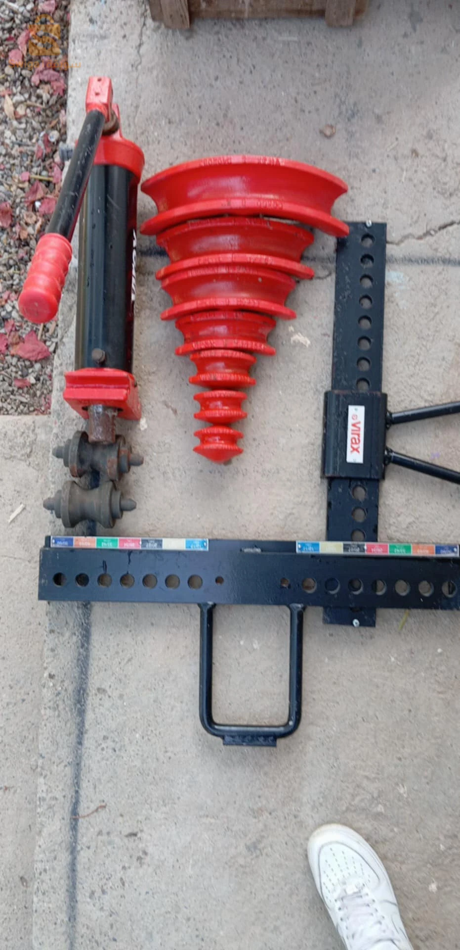 cintreuse hydraulique virax