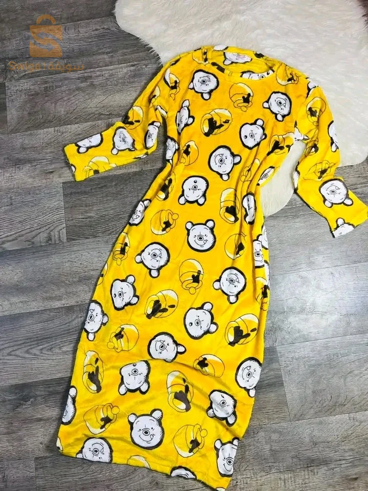 Robe pyjama polaire