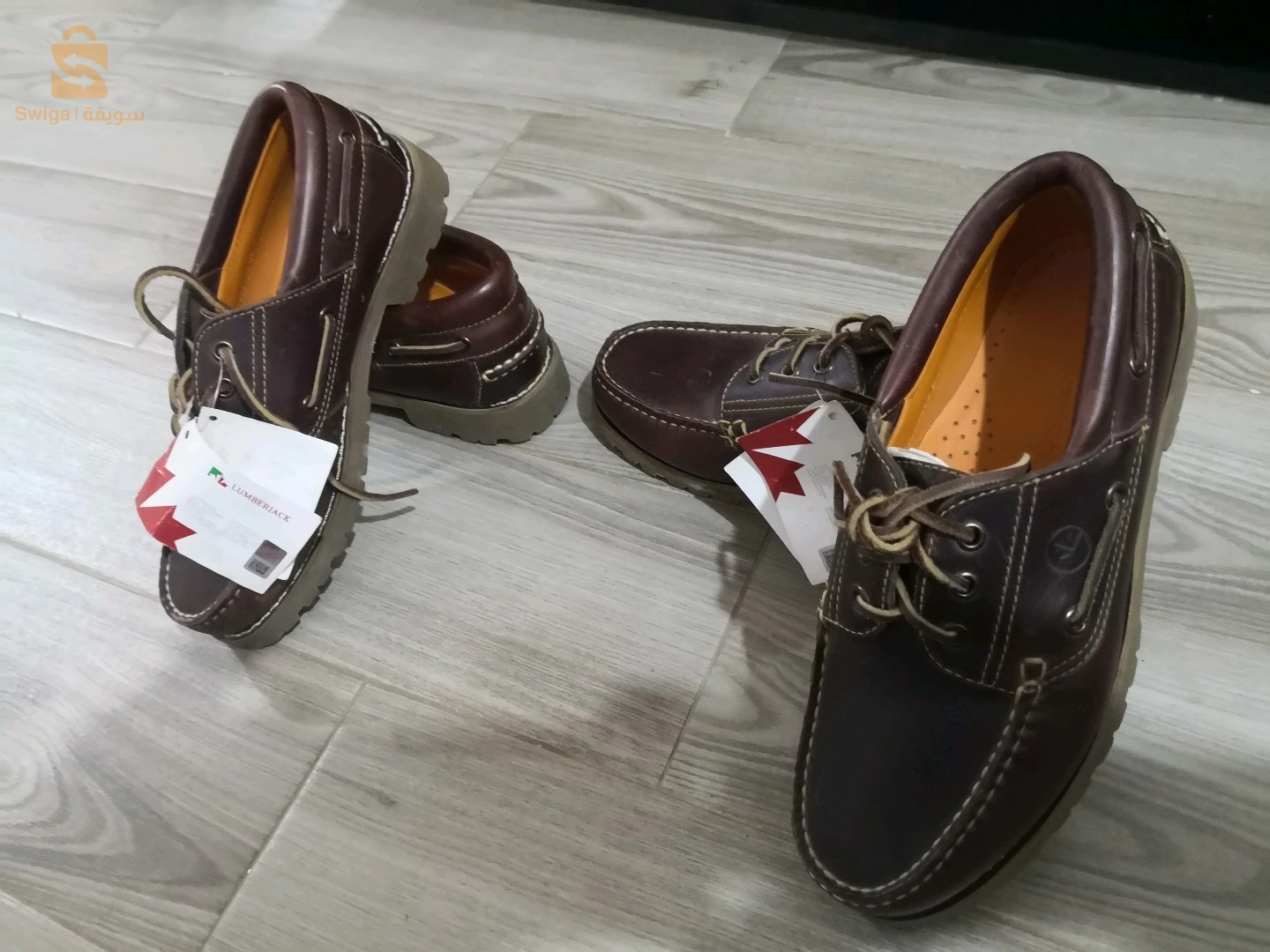 LUMBERJACK Mocassins Homme En Véritable Cuir homme pointure 40 et 42