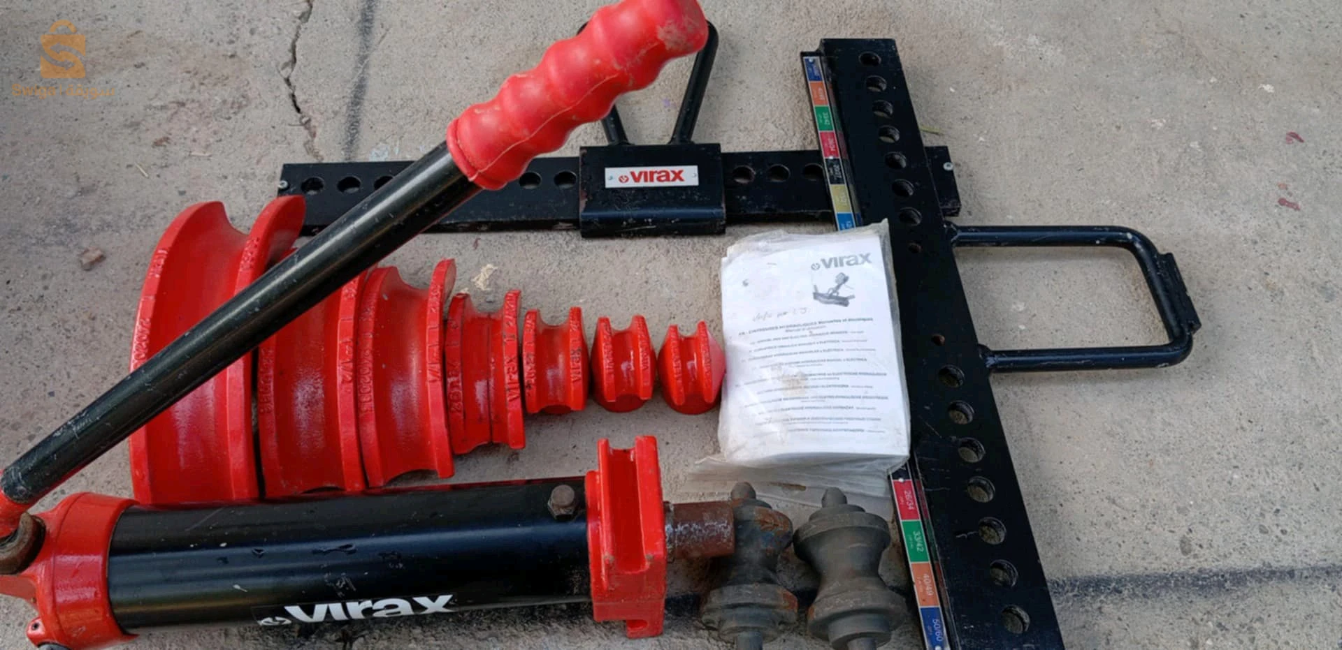 cintreuse hydraulique virax
