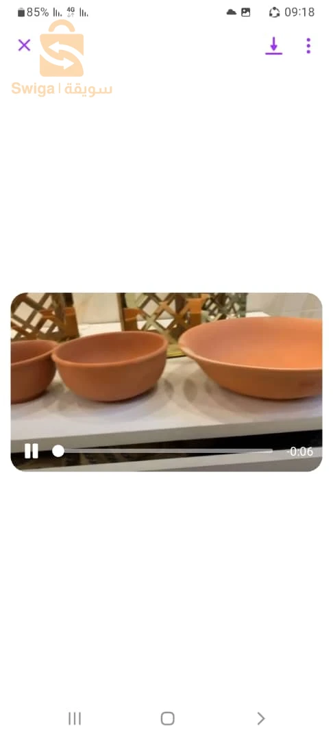 فور خاص بالفخار ومعداته كلها وآلة لتصنيع صحون الفخار