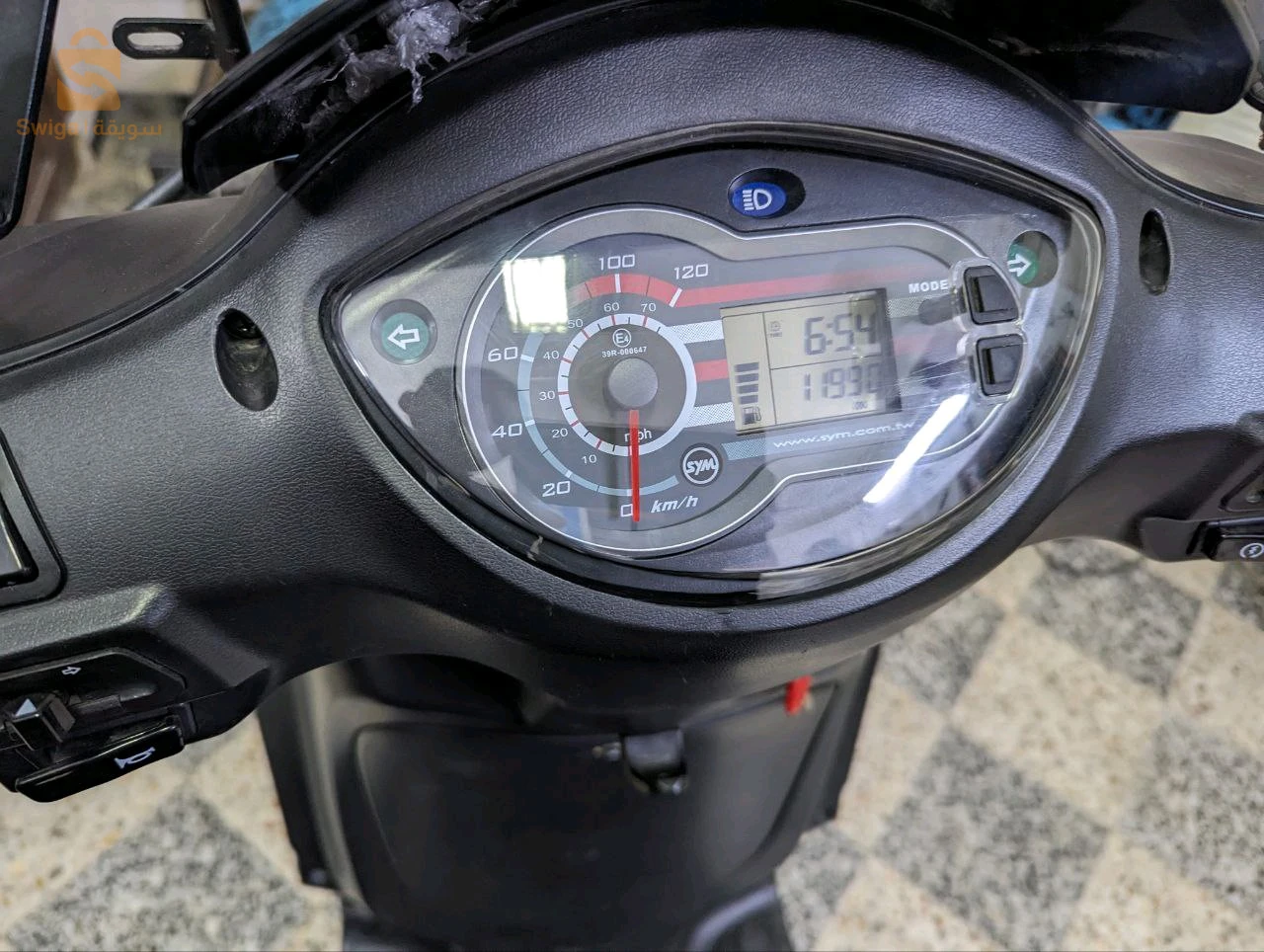 SYM SR 2020 Gassba