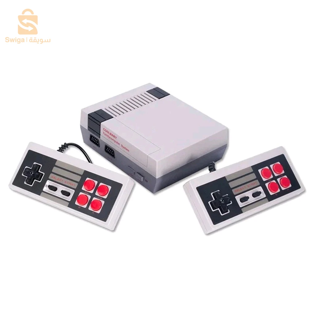 Mini console de jeu rétro classique 620 Games avec 2 Manettes