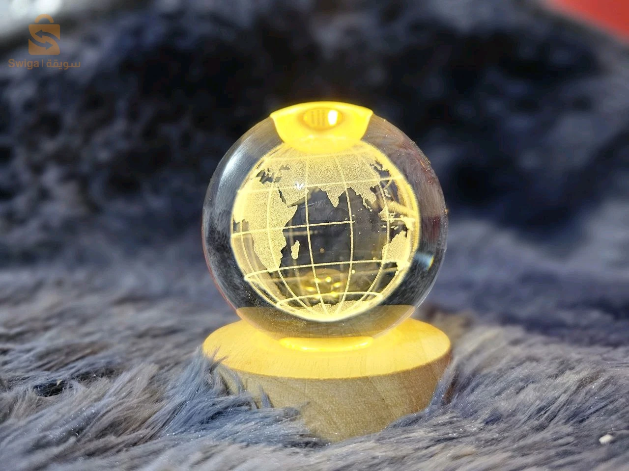? Veilleuse Boule de Cristal USB – ضوي لياليك بلمسة سحرية ودفء! ?