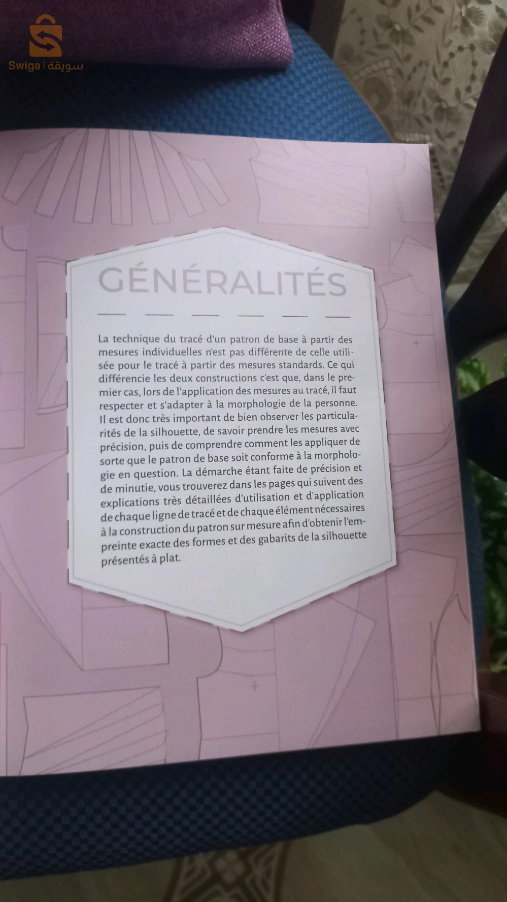 livre des patrons pour différentes morphologies