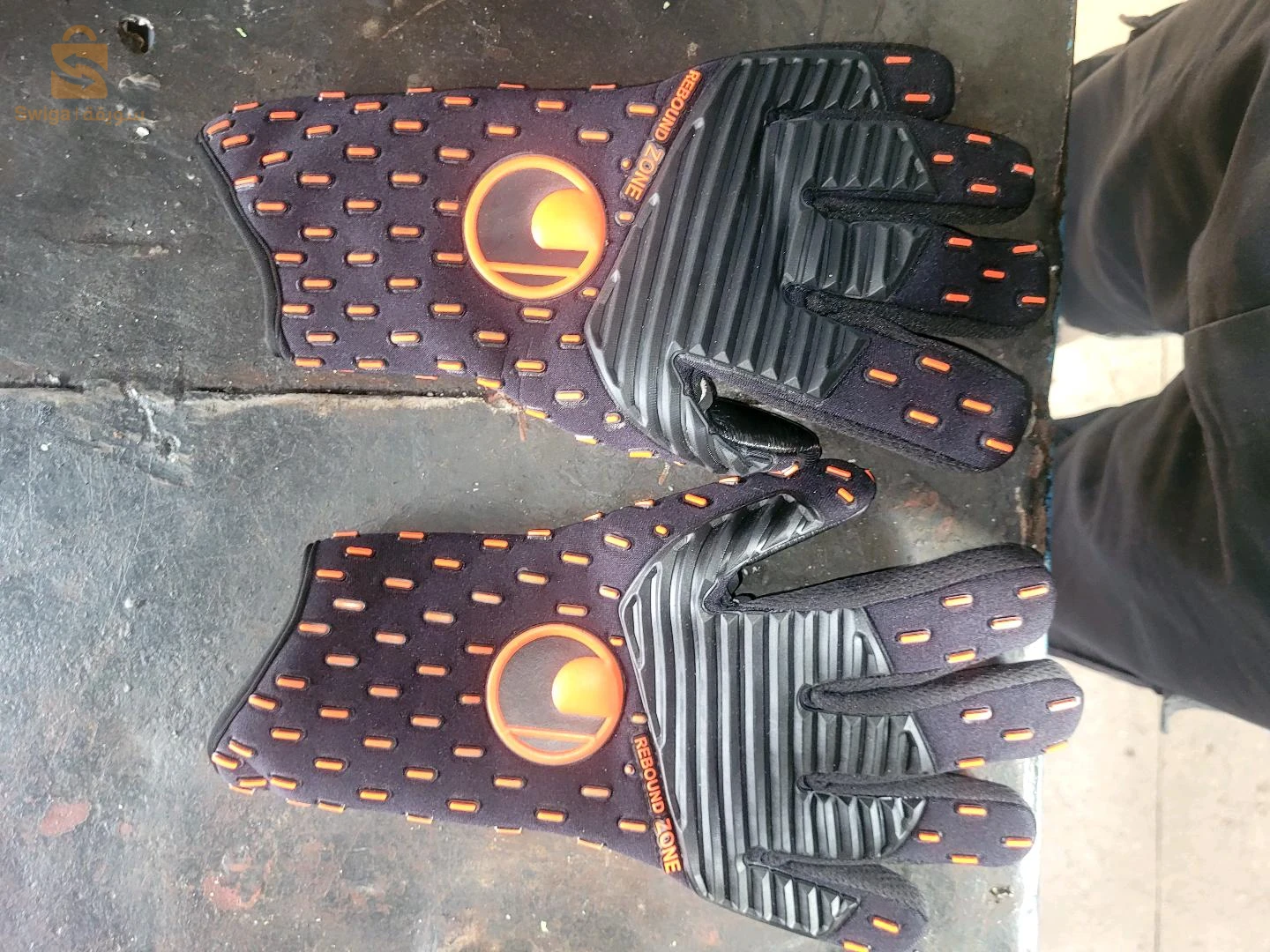 les gants de gardien de but