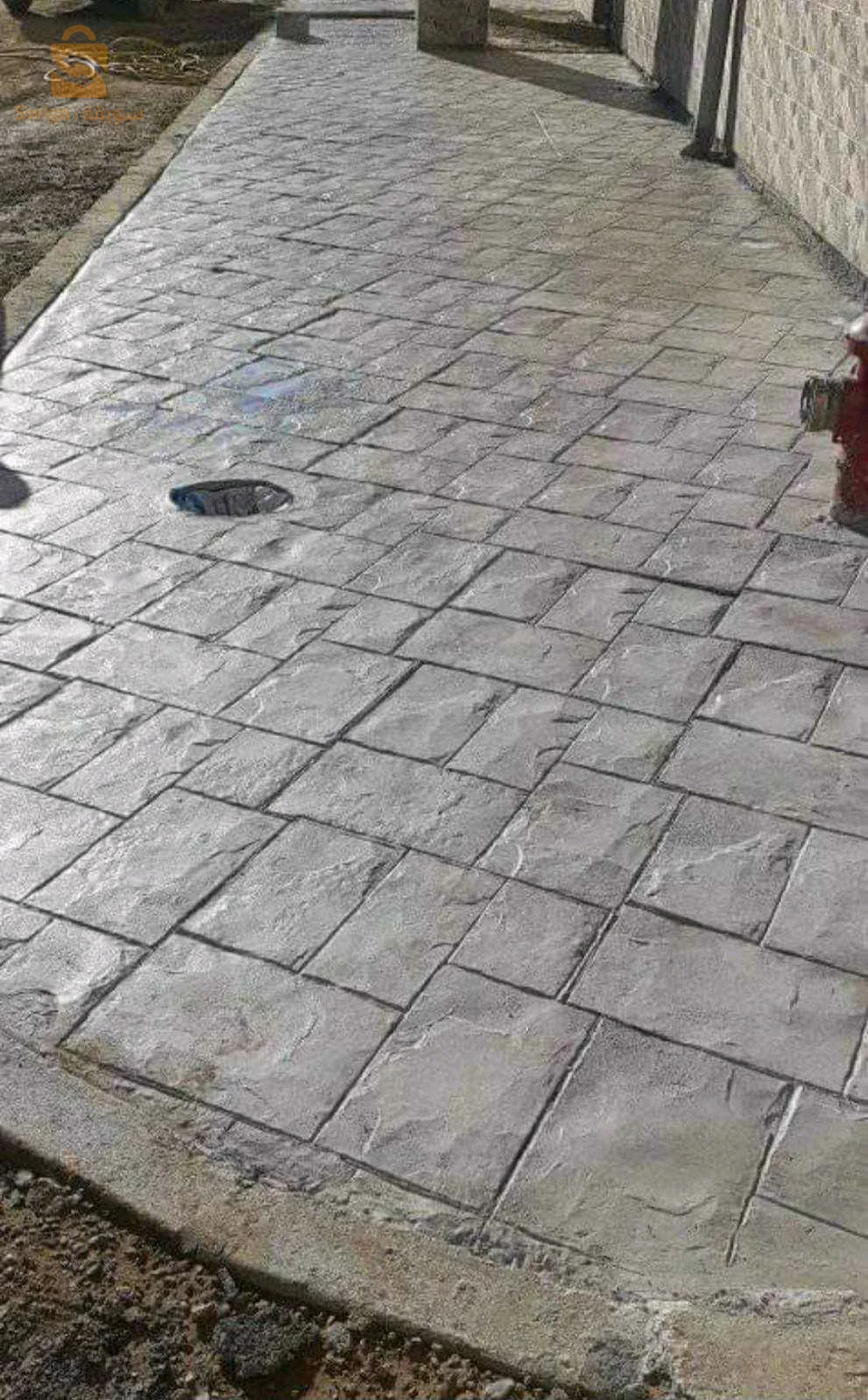 lissage beton /beton imprimé