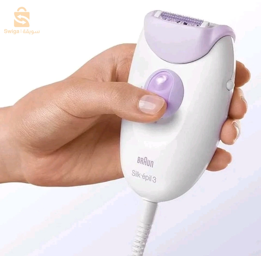 مكينة إزالة الشعر الألمانية الاصلية epilator silk3