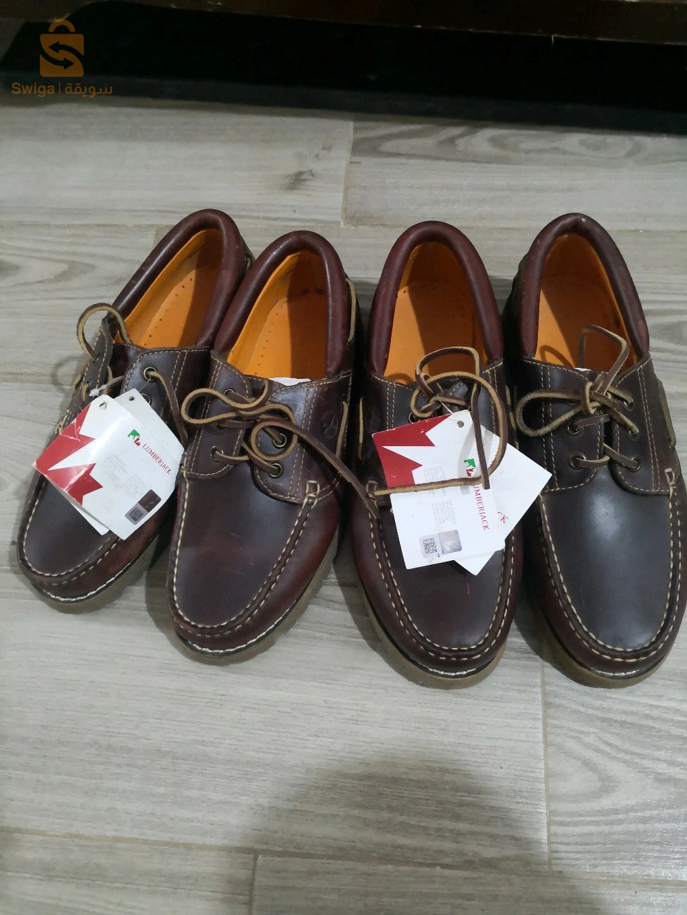 LUMBERJACK Mocassins Homme En Véritable Cuir homme pointure 40 et 42