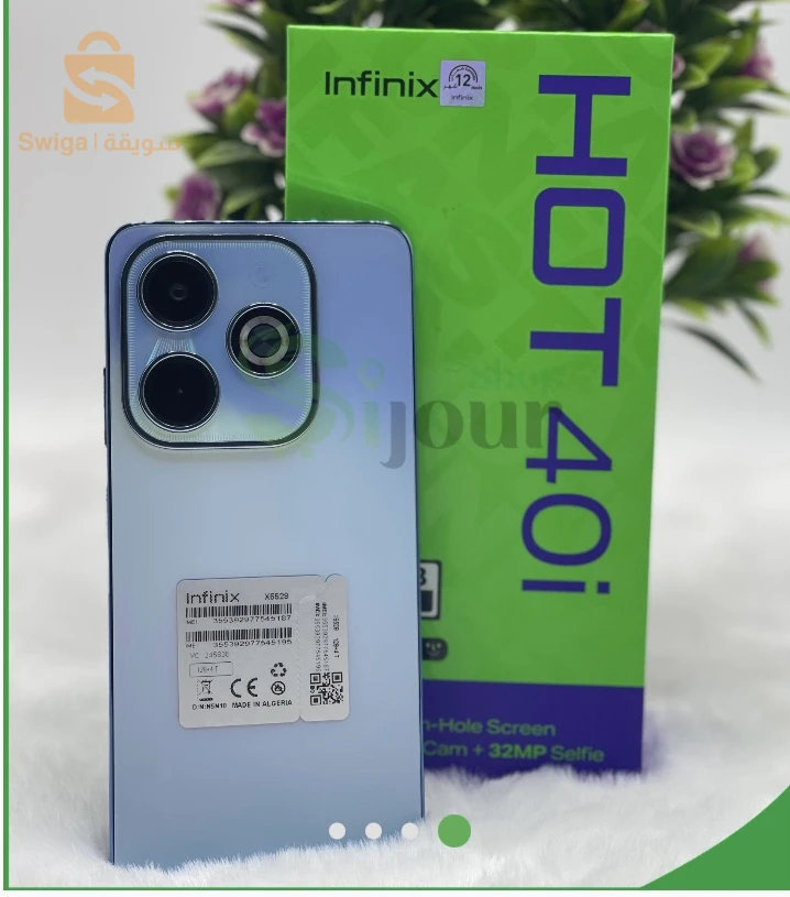 Telephone infinix hot 40i   16gb ram et 128 stokcag