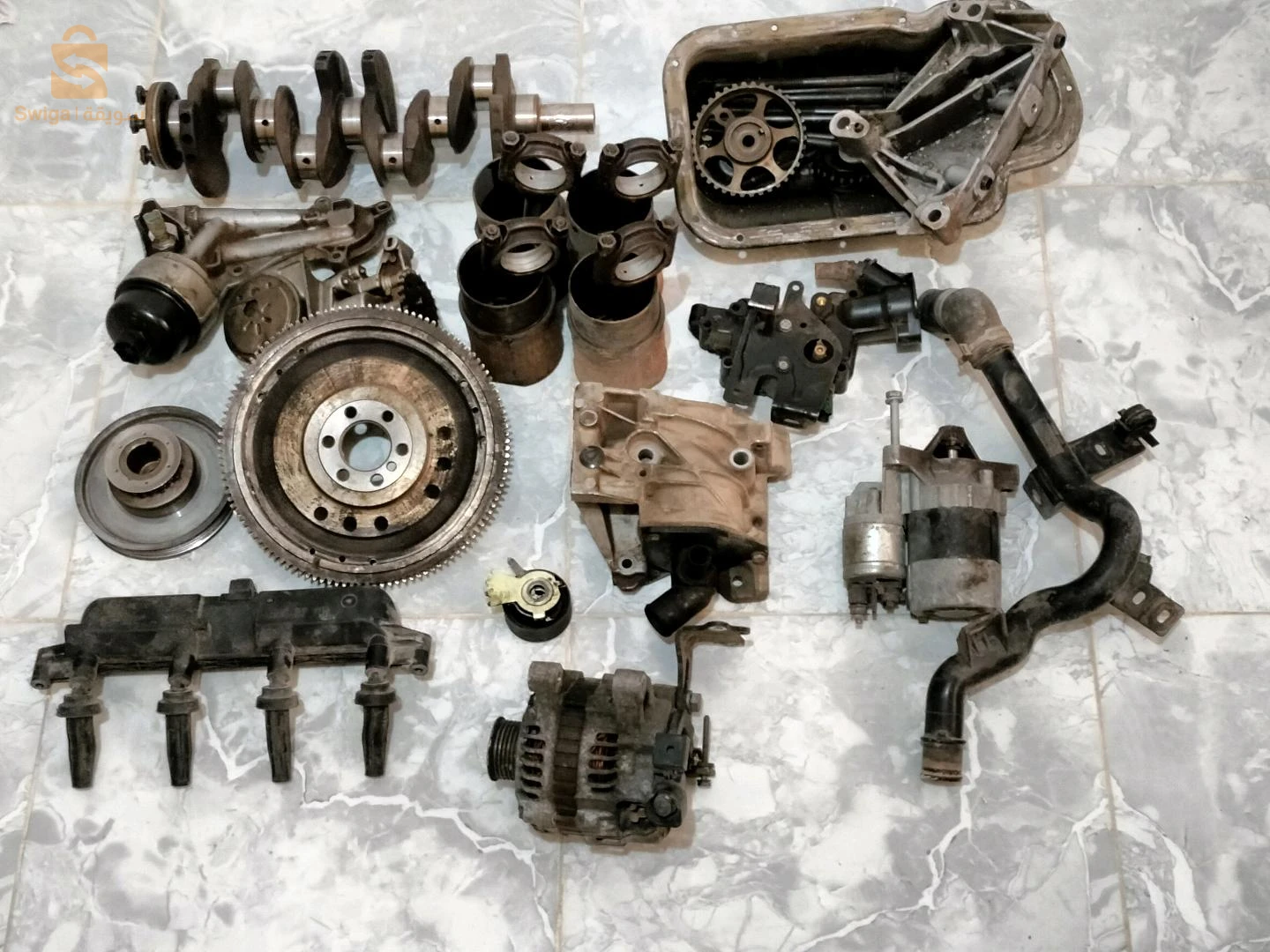 Accessoires Moteur Peugeot 1.4 simple cote d'origine