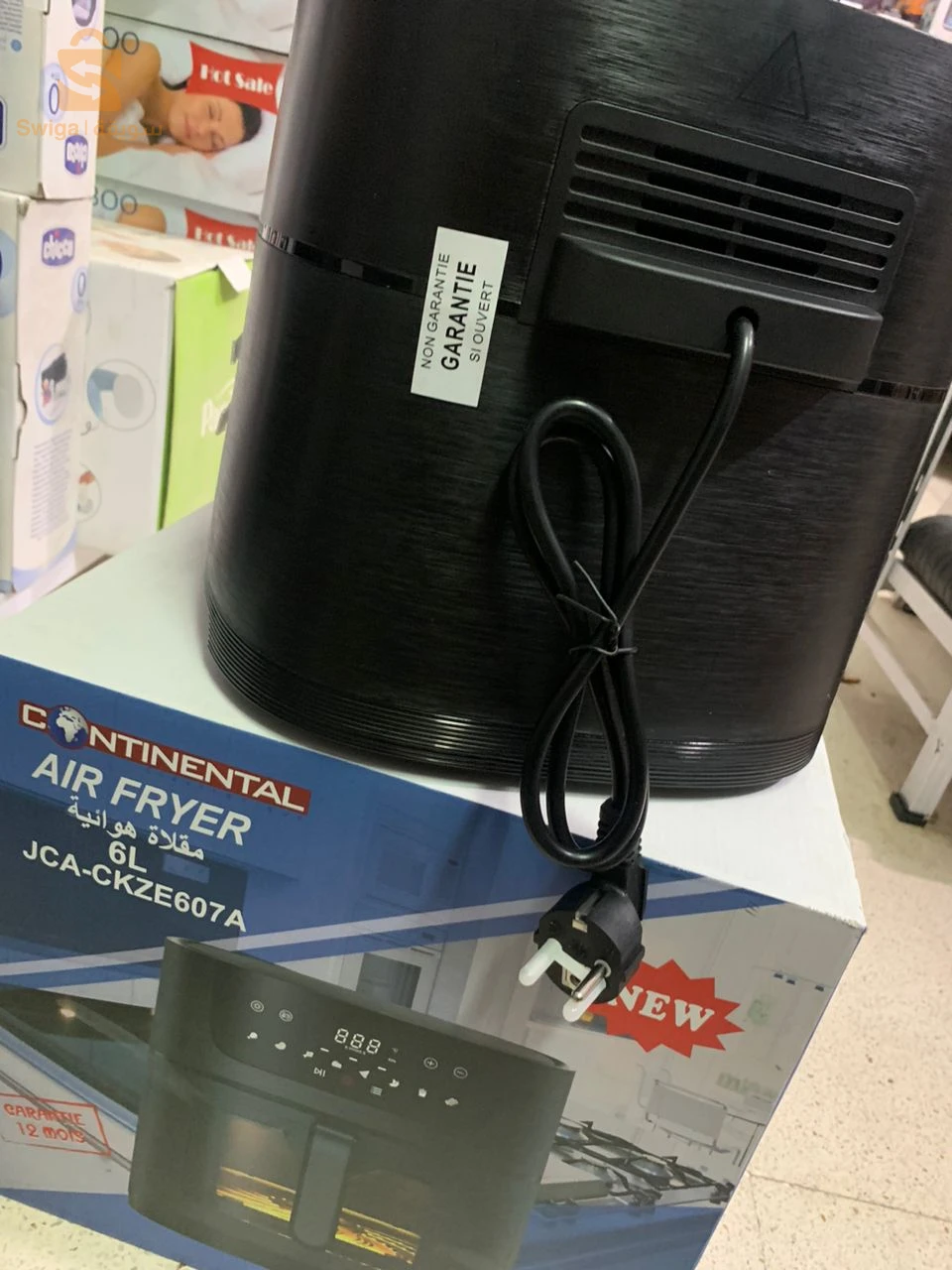 Friteuse Sans Huile 6L avec  écran Tactile LED