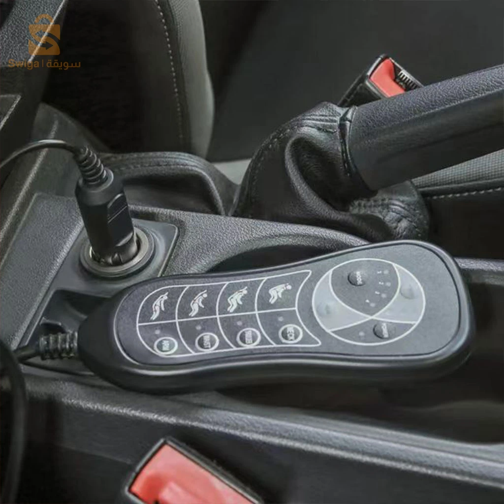 Siège De Massage Auto et Maison avec 5 Modes Vibrations et Coussin Memory Foam