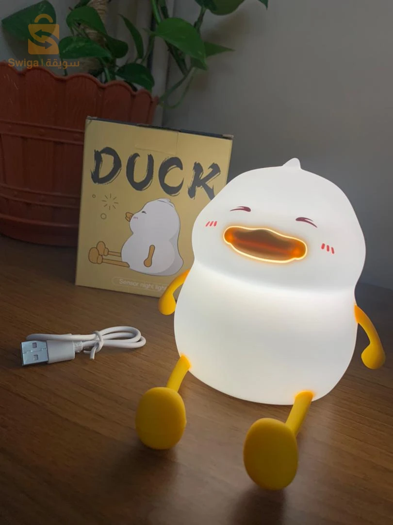 Veilleuse en Silicone Forme Unicorne pour Chambre d’enfant Rechargeable