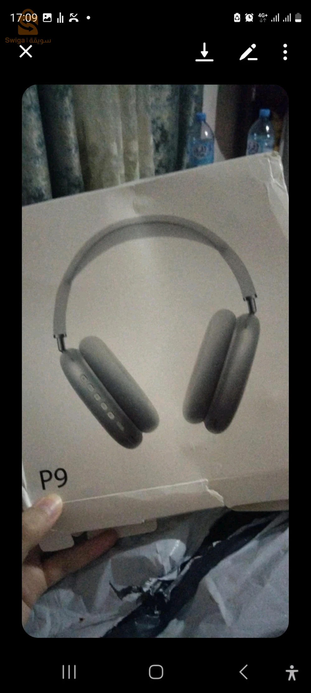 Casque Bluetooth sans fil P9 avec micro,
écouteurs antibruit, écouteurs de jeu, sports