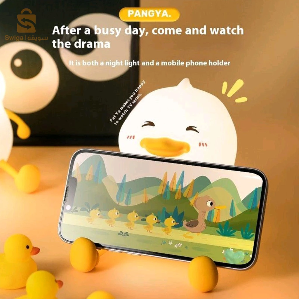 Veilleuse en Silicone Forme Unicorne pour Chambre d’enfant Rechargeable