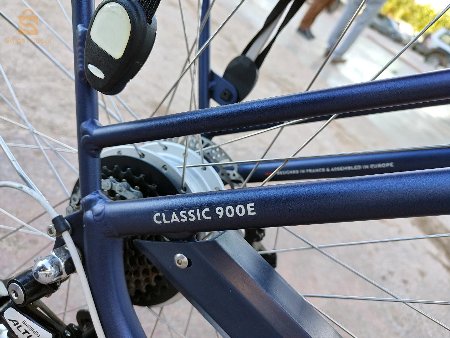 دراجة كهربائية Btwin elops 900e classique 
مع شاحن اصلي