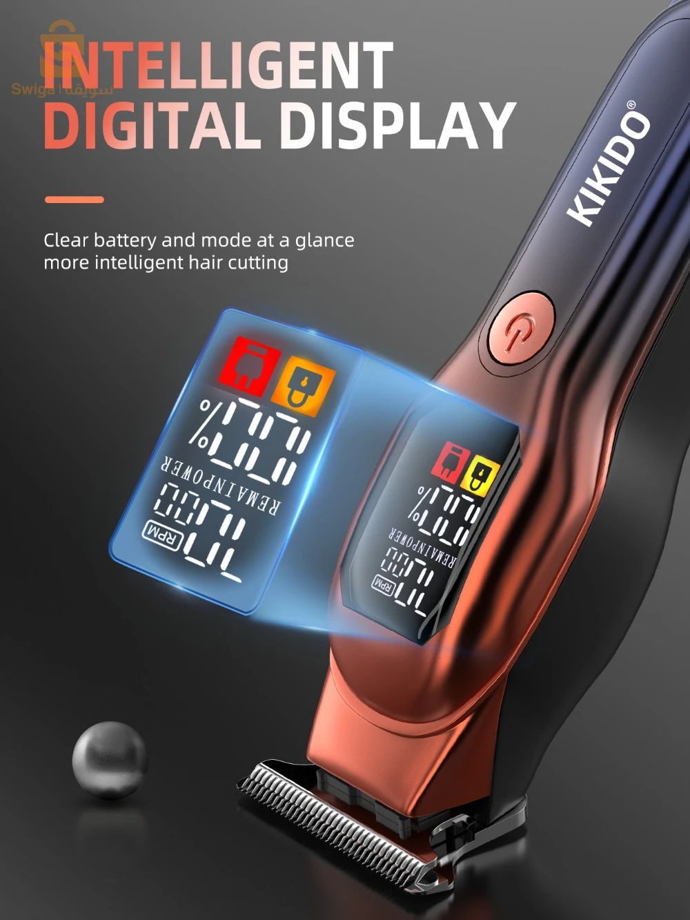 tondeuse à cheveux professionnel KIKIDO kk-A2 original