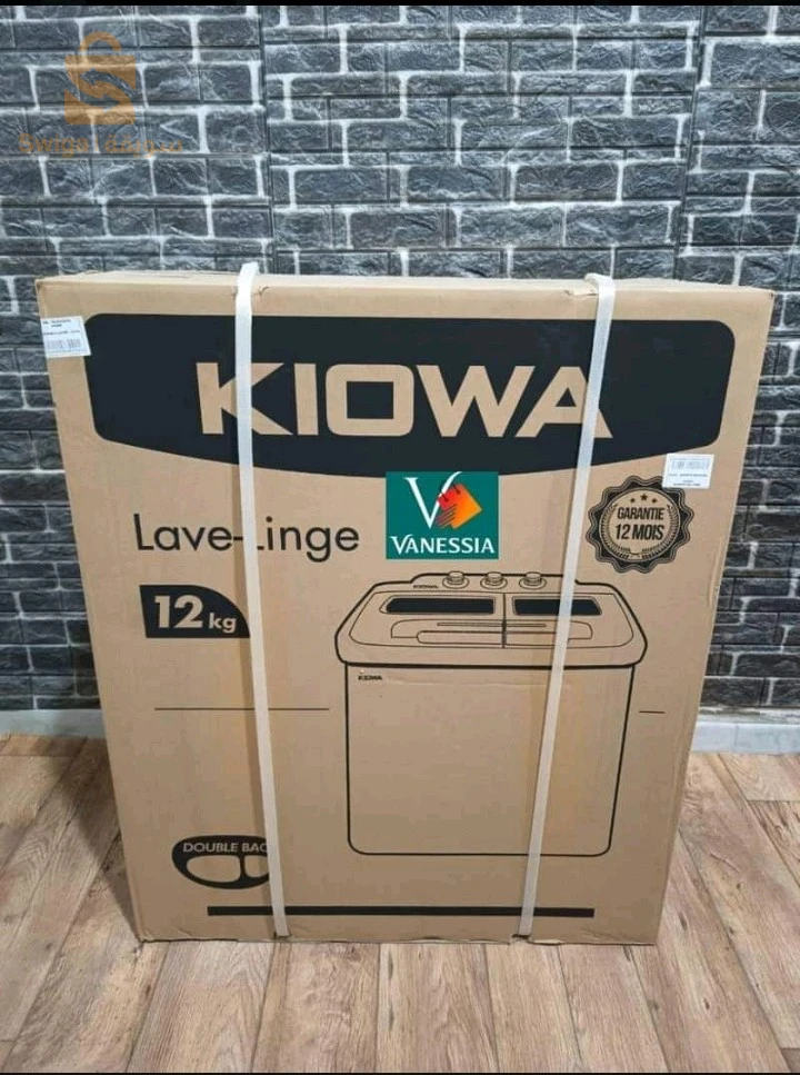 Machine à laver marque kiowa 12kg