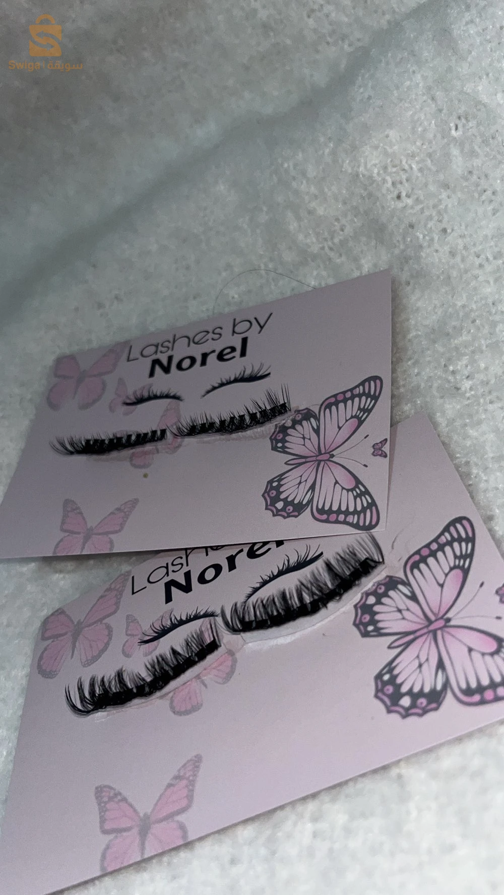 رموش اصطناعية les cils ❤️