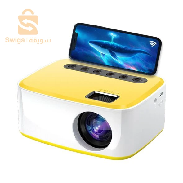 جهاز عرض مصغر و مشغل الوسائط فائق الجودة بتقنية الويفي متعدد الاستعمالات Mini Projecteur Portable Multifonctions Et De Haute Qualité -  SFR
