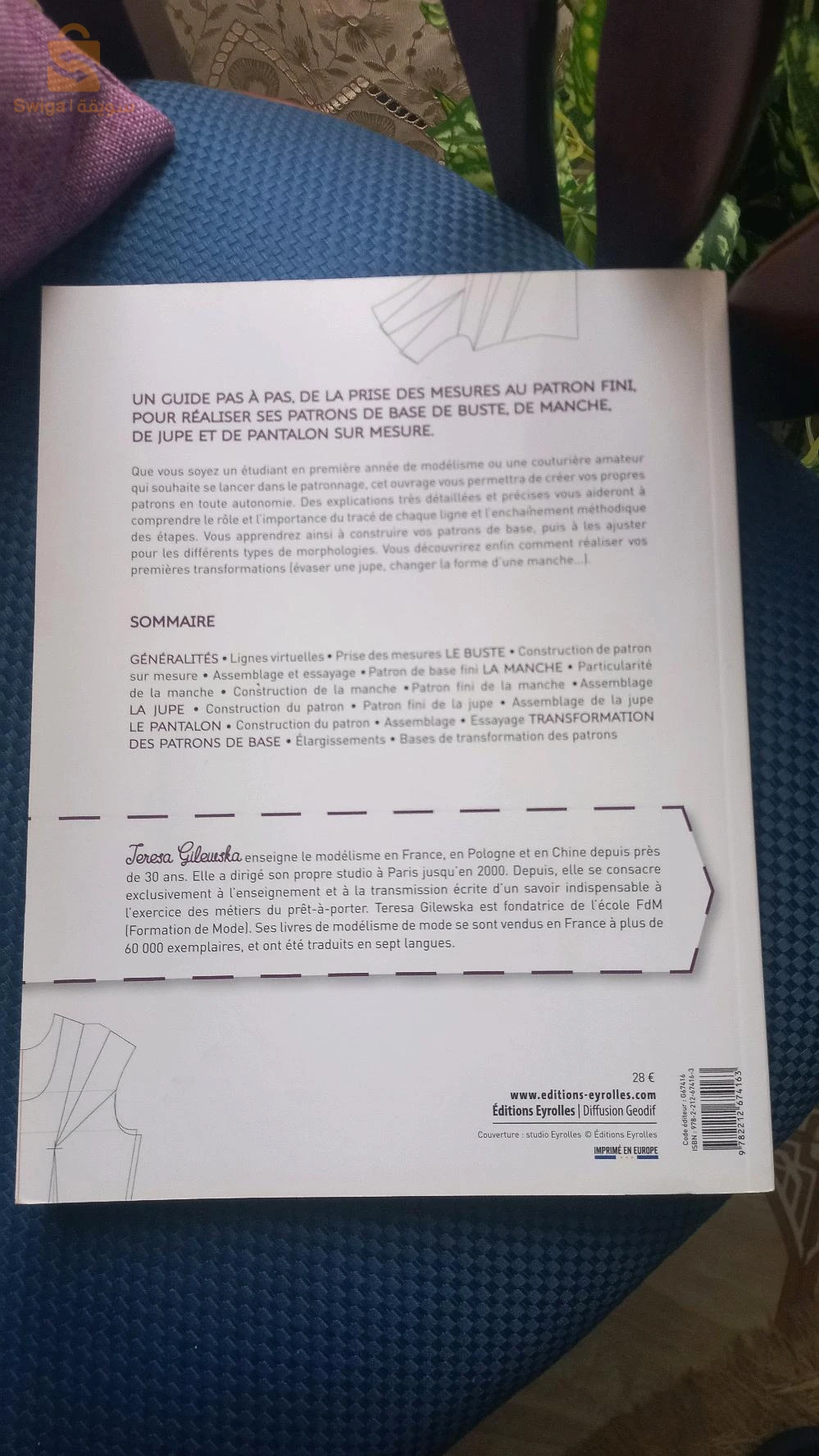 livre des patrons pour différentes morphologies