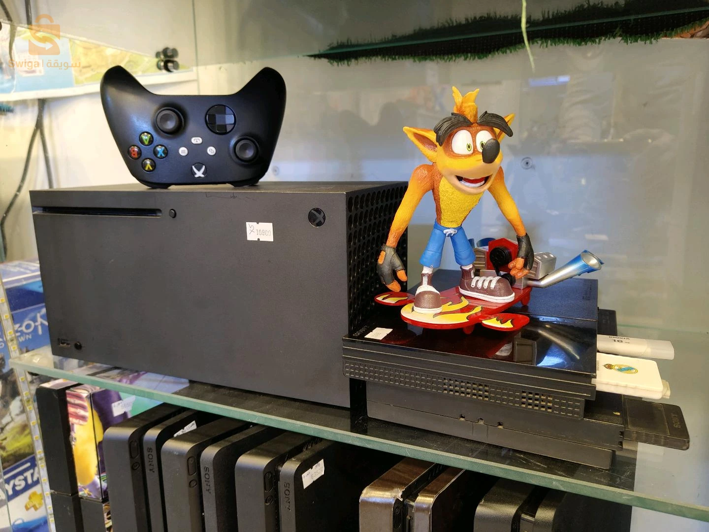 console jeux vidéo