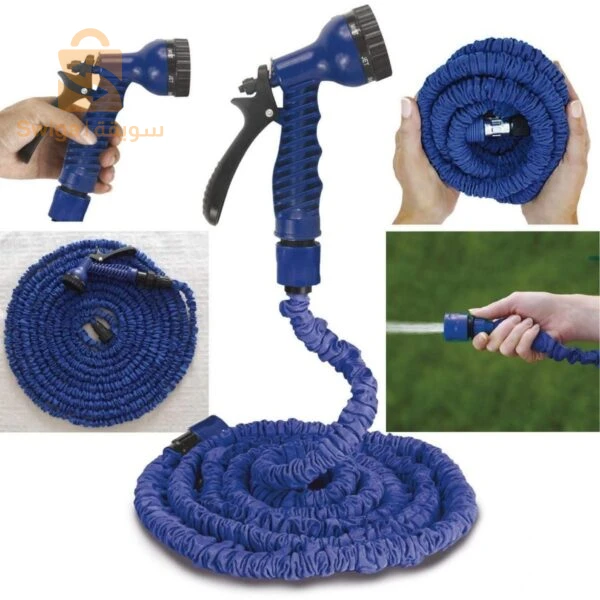 	Magic hose Tuyau Arrosage Extensible et flexible 22.5M avec Pistolet à eau 7 jets