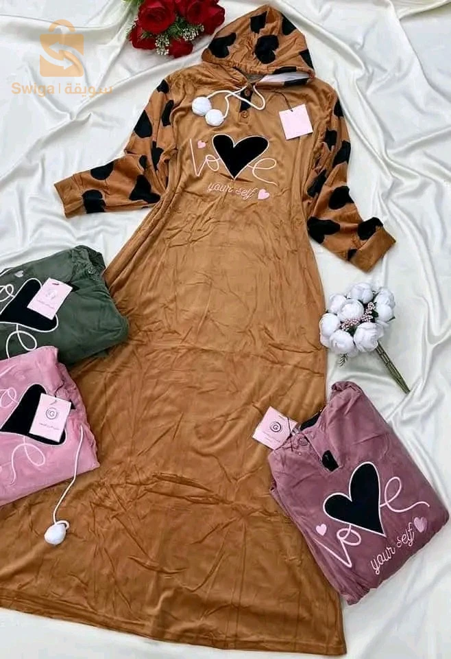 Robe pyjama polaire