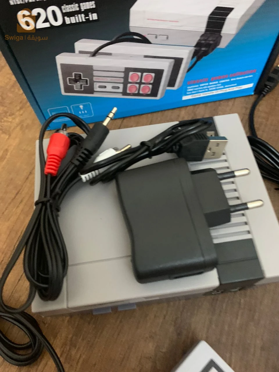 Mini console de jeu rétro classique 620 Games avec 2 Manettes