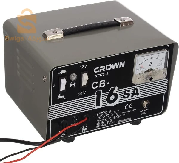 	Crown Chargeur De Batterie 12-24V 180W CT37004