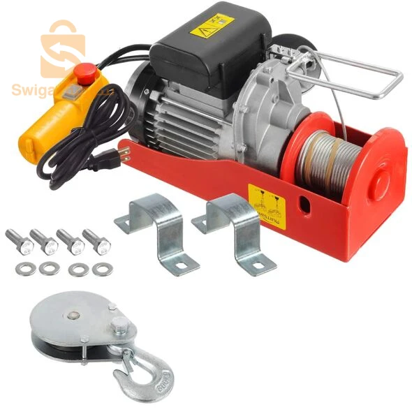 رافعة سلكية كهربائية متعدد الإستعمالات بتصميم صلب لرفع الأغراض والمعدات الثقيلة BEETRO Monte Charge Electrique 200KG 450W 20M BE0031 [CLONE] [CLONE] -  SFR