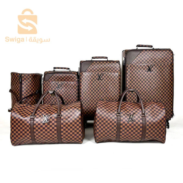 	Pack de Valise 6Pcs de Haute Qualité Motif LV