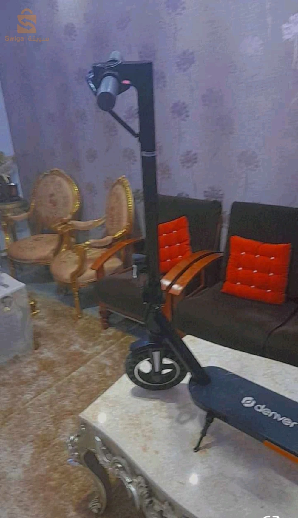 trotinette électrique denver Allment🇩🇪 motard 350w 36v vitesse max20 lepoids 120kg  la batterie 35. 40 km. 0797432692