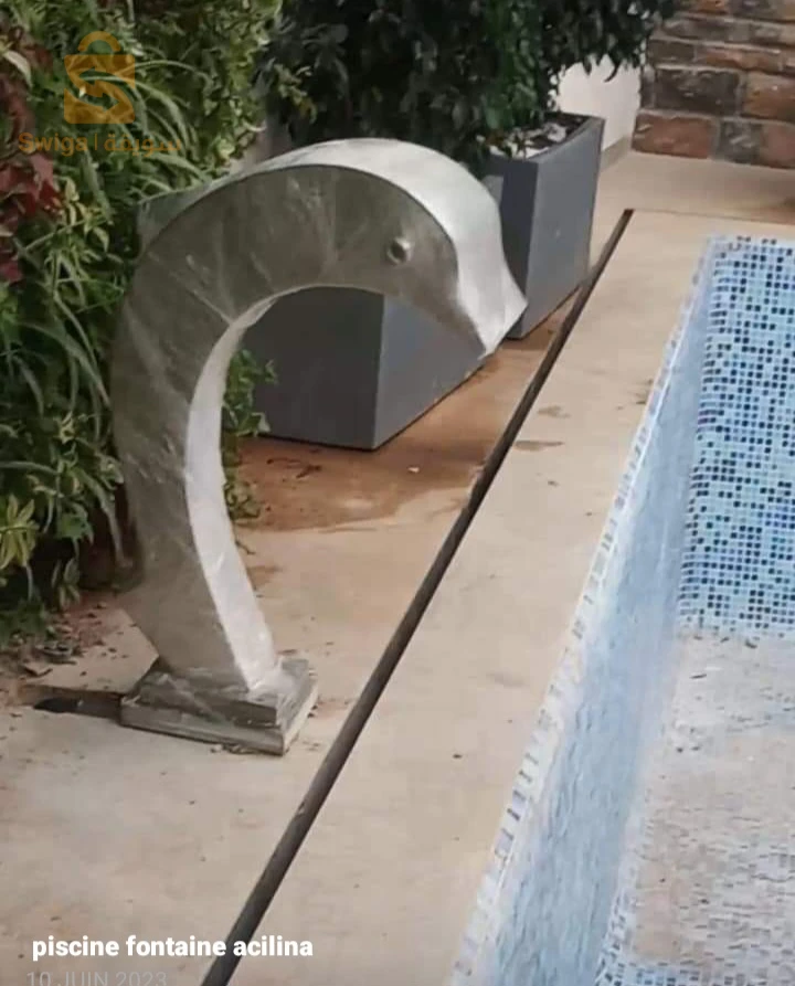 lame d'eaux jet d'eaux شلالات جدارية ماءية مسابح و الحدائق