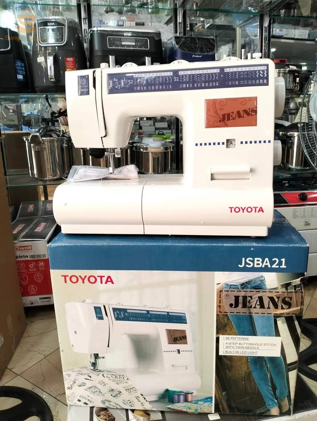 machine a coudre TOYOTA JEANS JSBA21