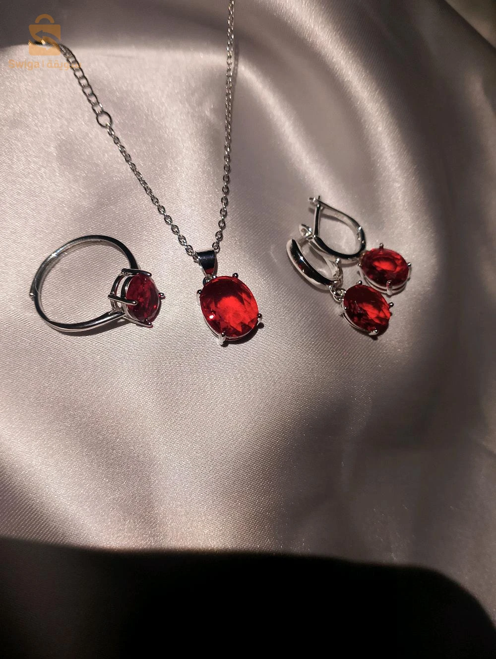 parure en argent sterling 925
