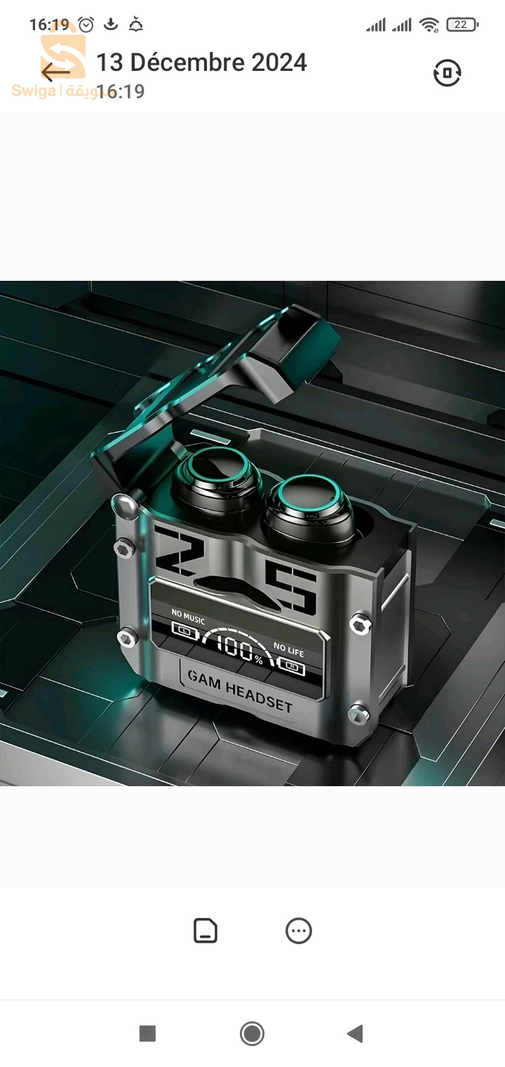 Écouteurs sans fil Bluetooth M25 TWS Réduction de Bruit