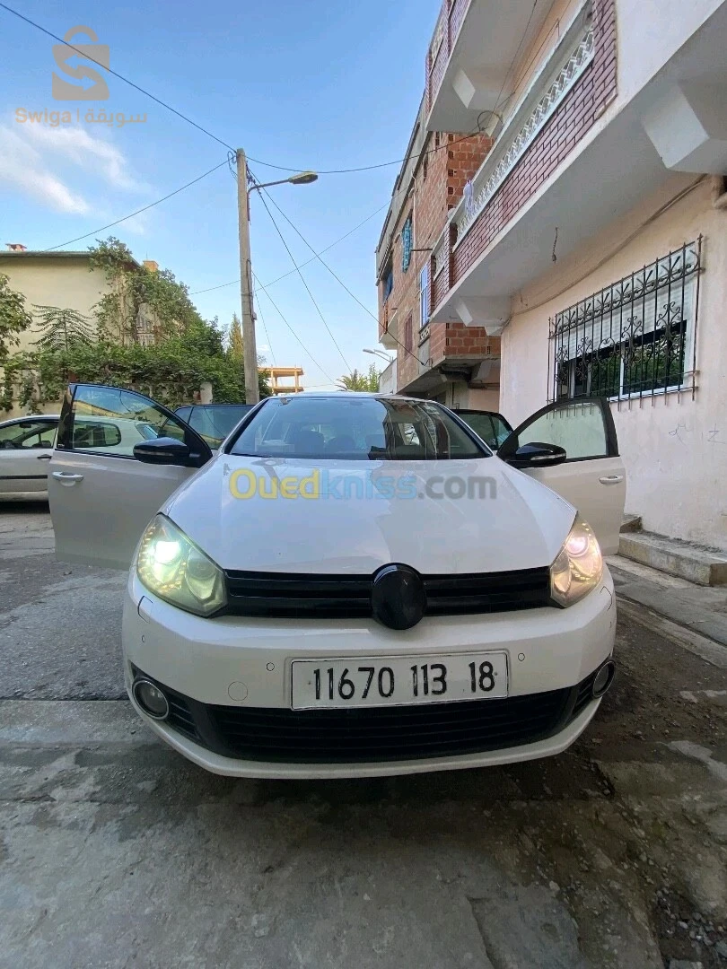 golf 6 TDi 105cv fiha raccord aile arrière w demie pare-choc arrière a froid sgira fi capot voiture très bien entretenu ndifa bazaf