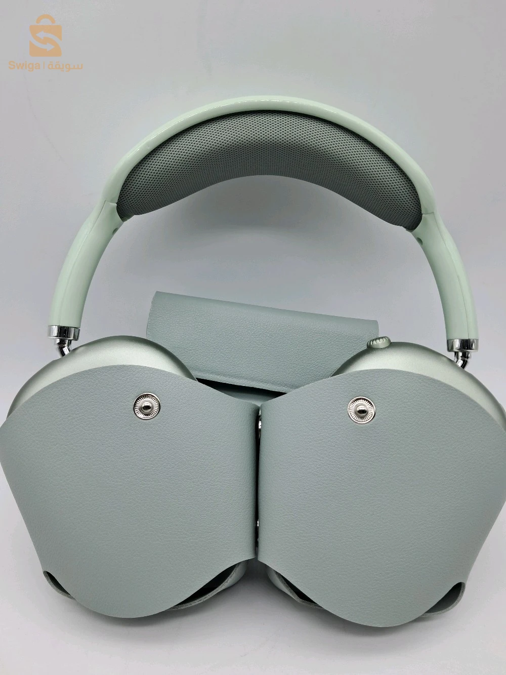 Casque Bleutooth AiR pods maxAvec pochette كاسك بلوتوتوت اير بودس