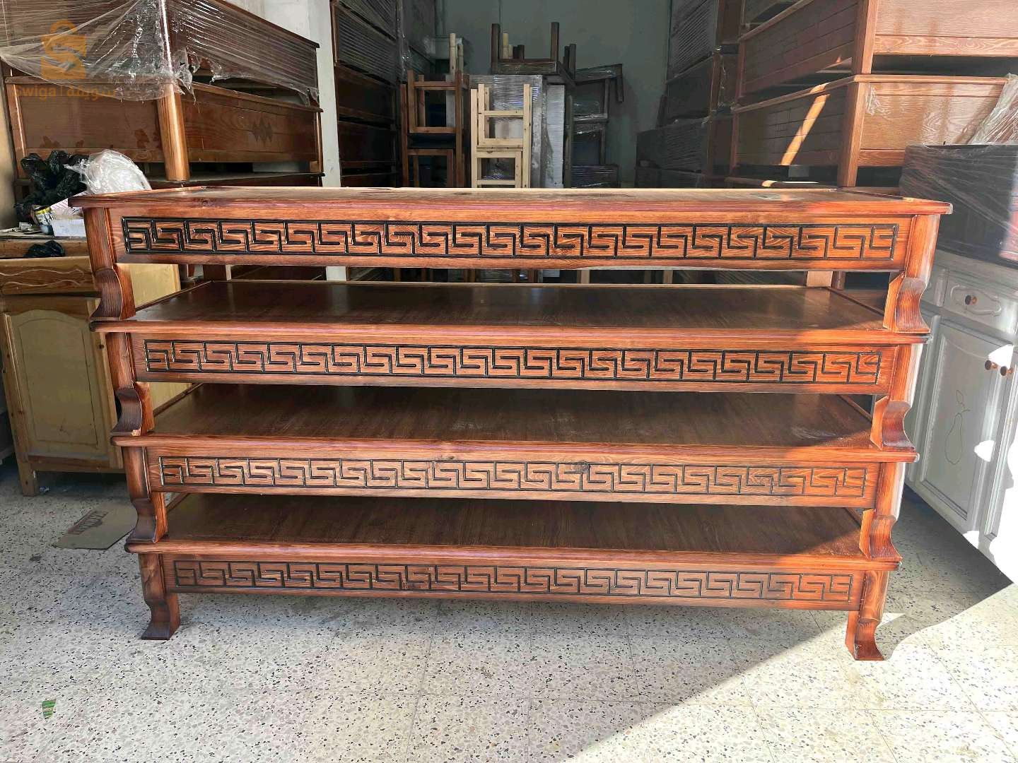 كنابي سامبل خشب احمر