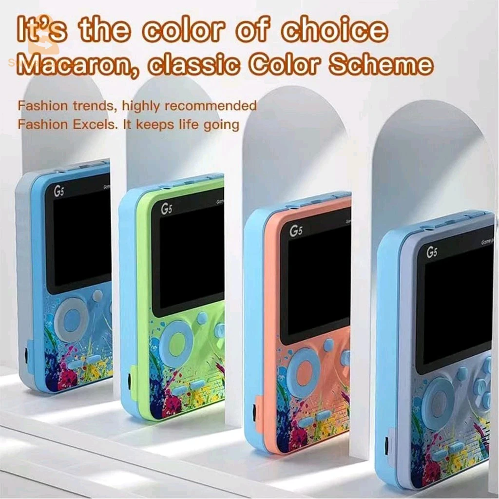 Console de jeu portable avec 500 jeux intégrés