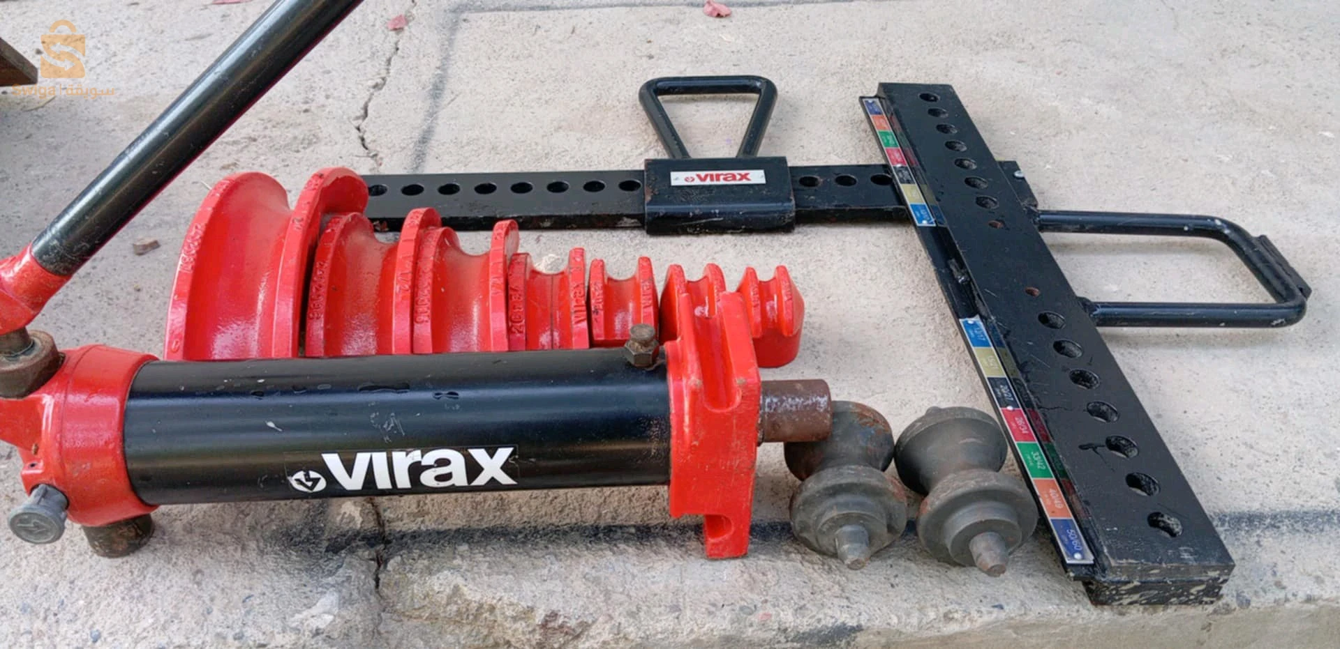 cintreuse hydraulique virax