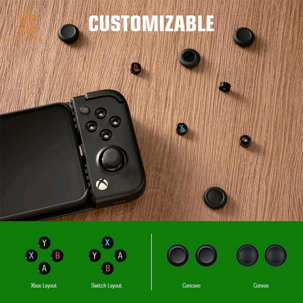 Manette de jeu mobile GameSir X2 Pro pour Android Type-C et iPhone 15 1 Mois Game Pass Ultimate